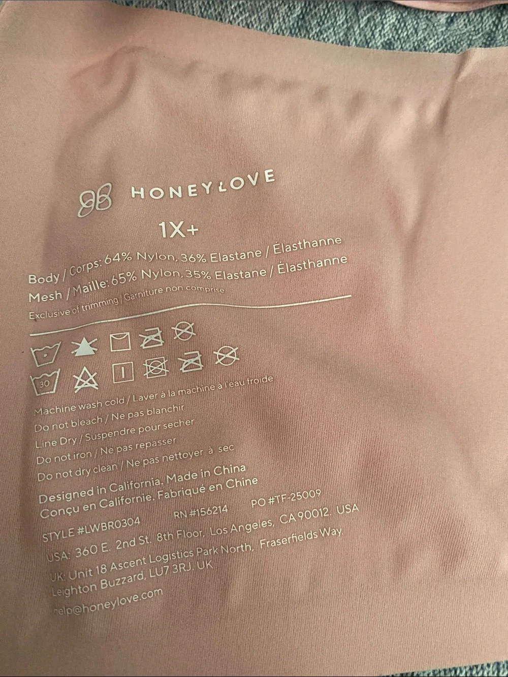 Honeylove crossover hard