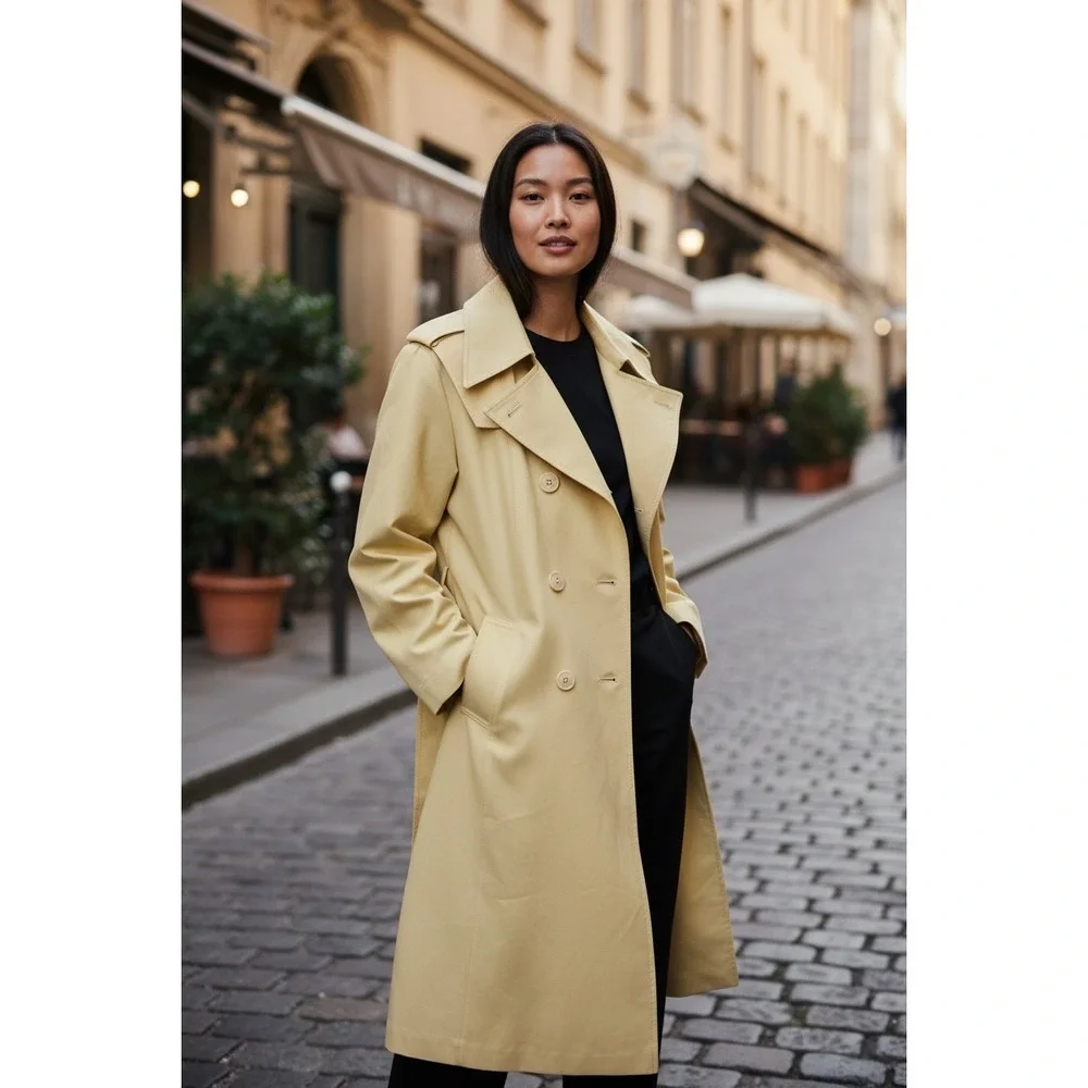 Vintage pale yellow