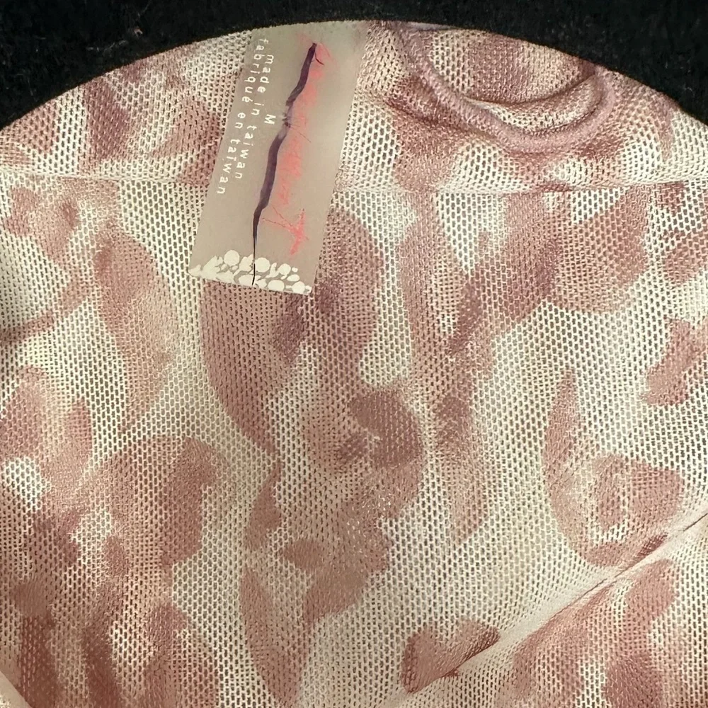 Free People mock nwot sheer