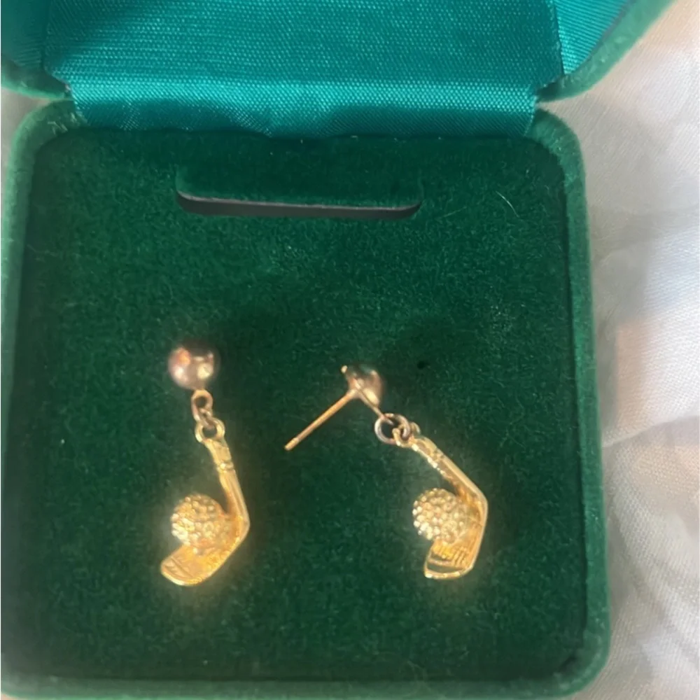 Golf fashion earrings