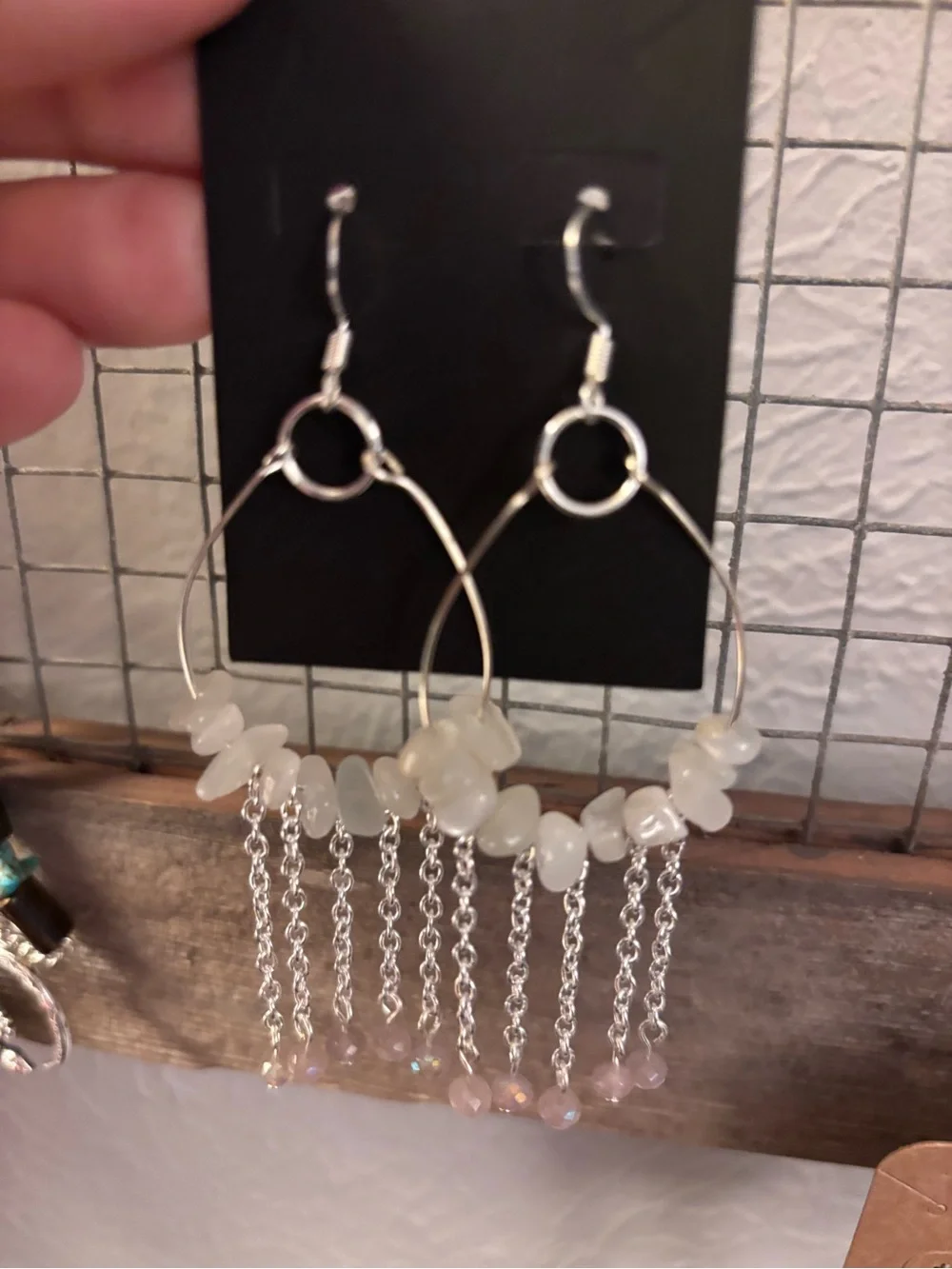 Handmade delicate silver