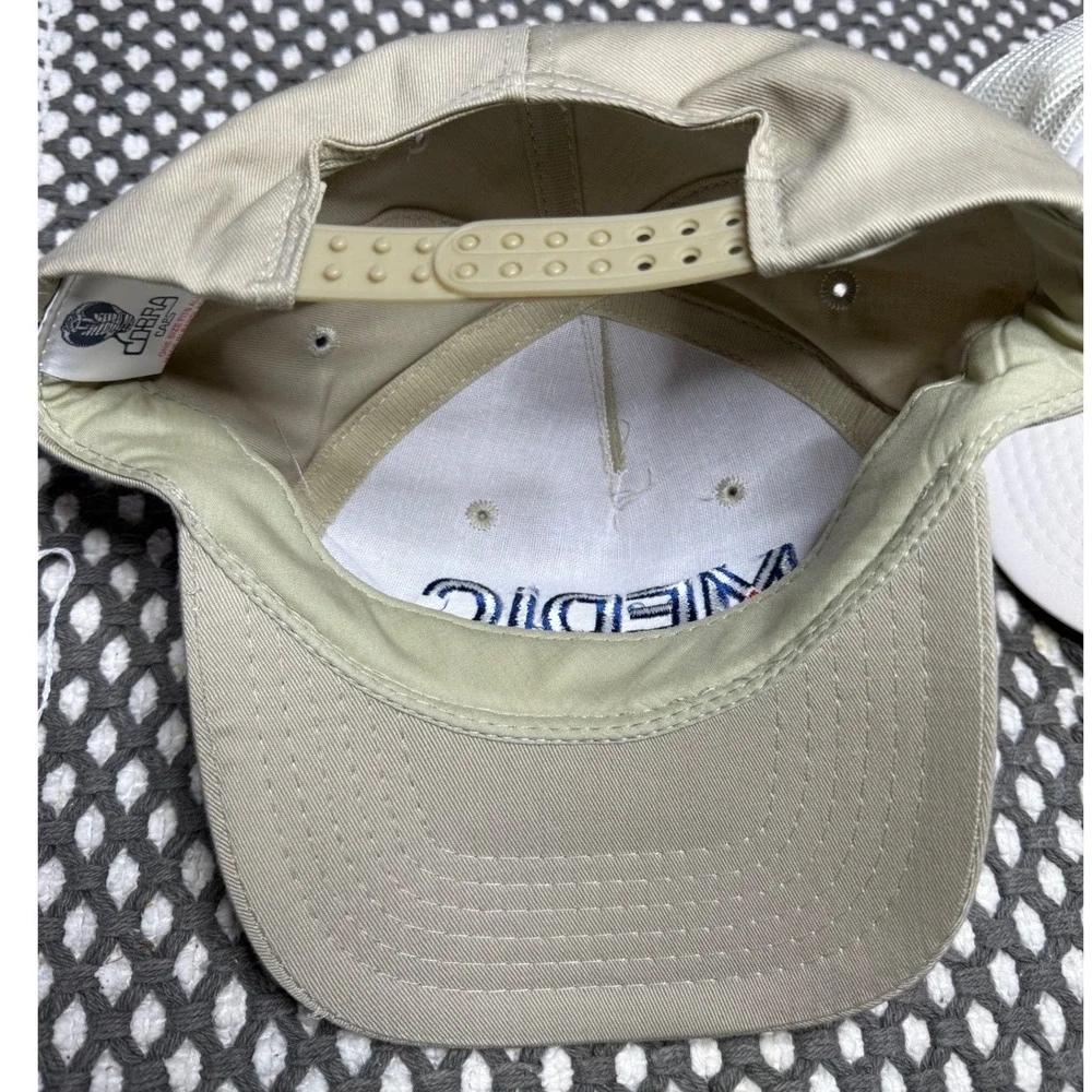 Medic Regional Blood Center Hat Cobra Caps Beige Adjustable Baseball Cap‎
