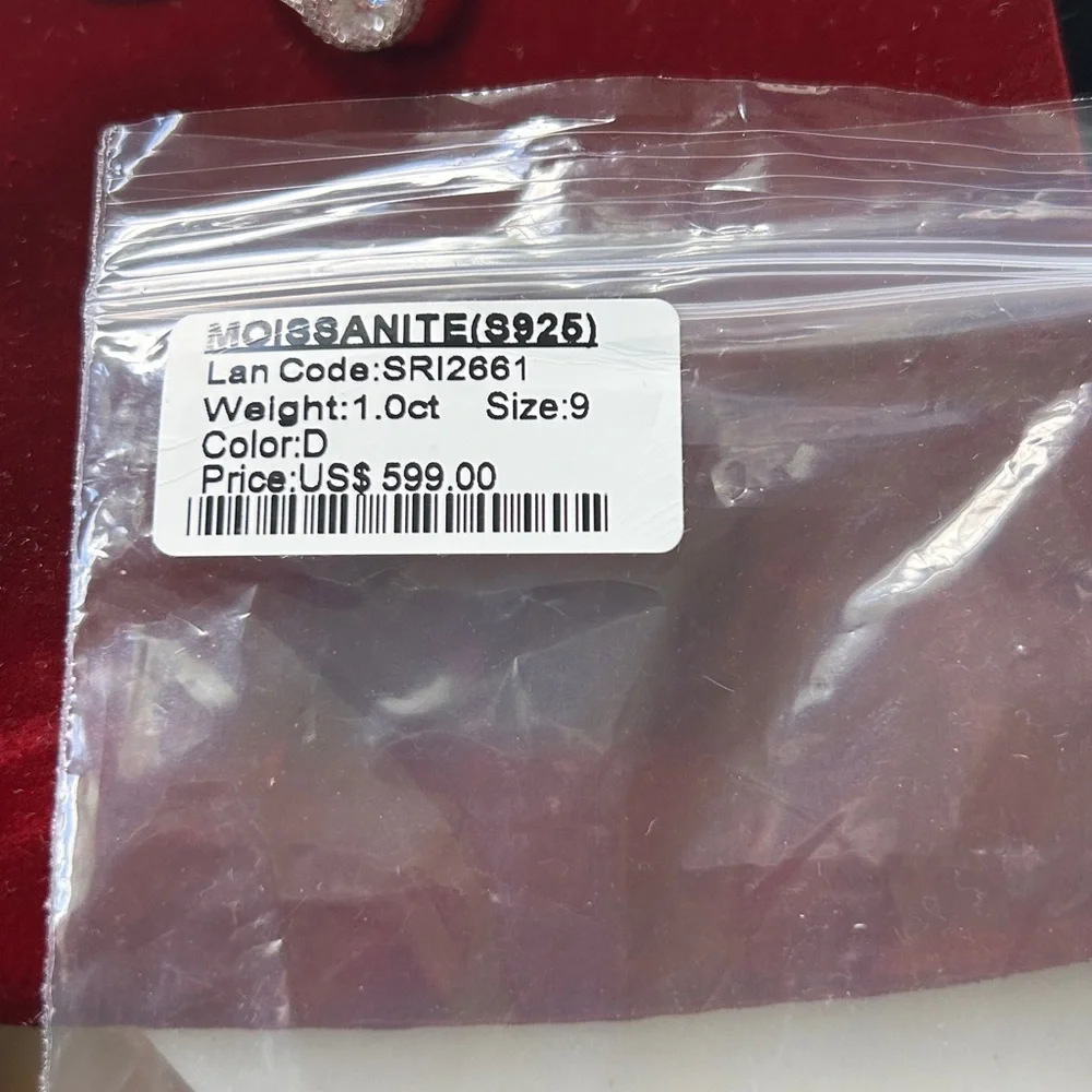Moissanite retail $599