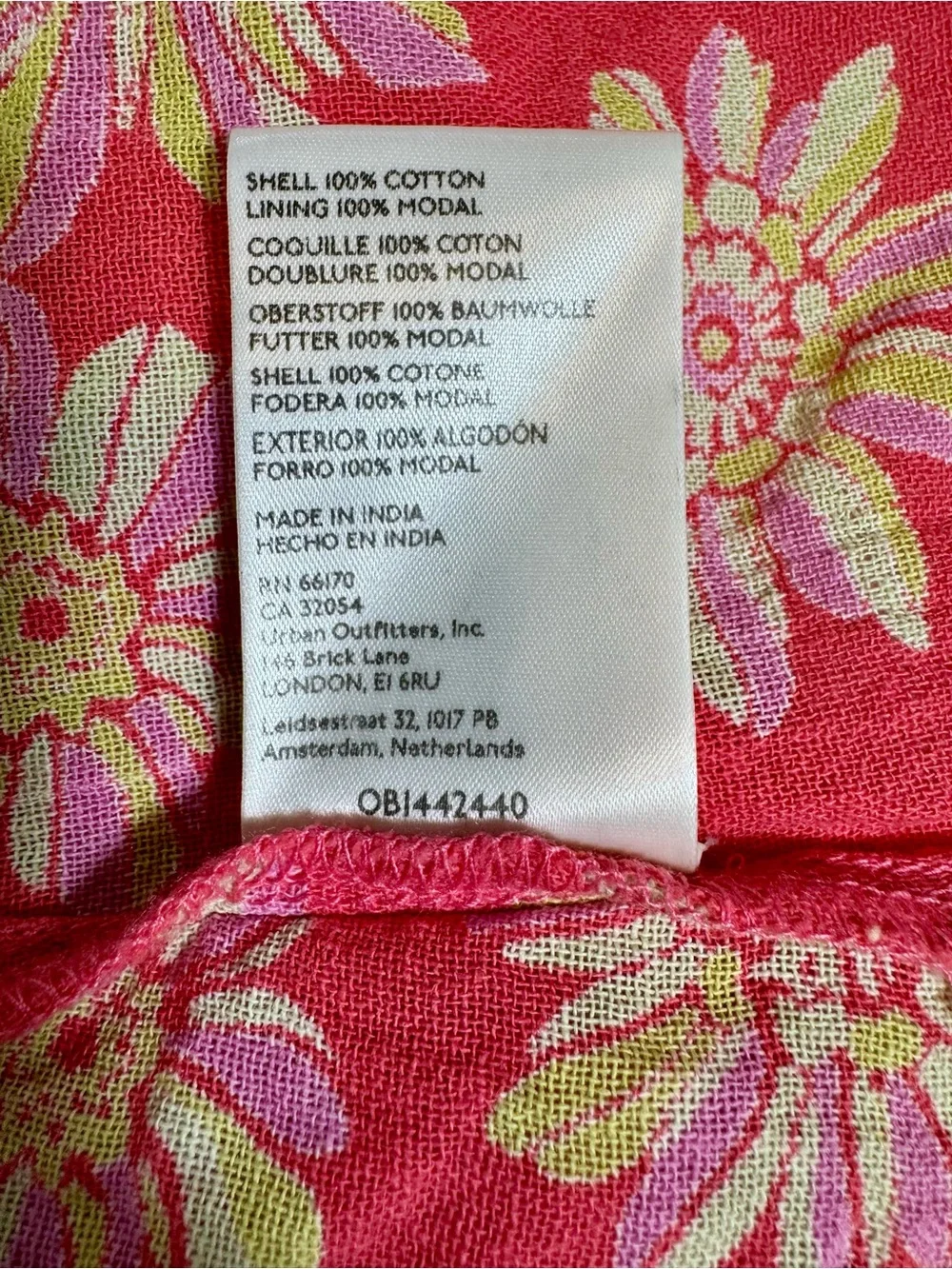 Free People easy shorts floral