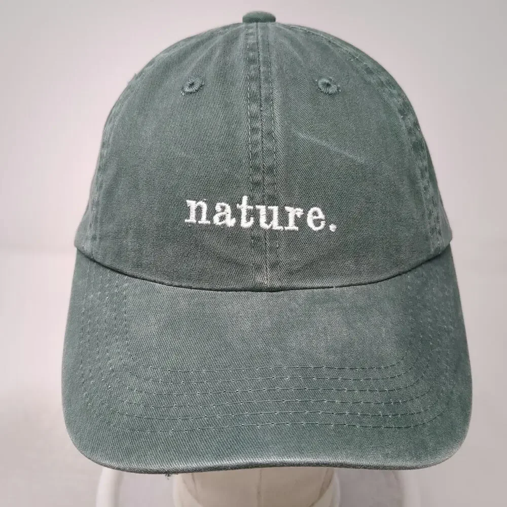 Port Authority Baseball Cap Green One Size nature 06.23.18 Slideback Cotton Hat