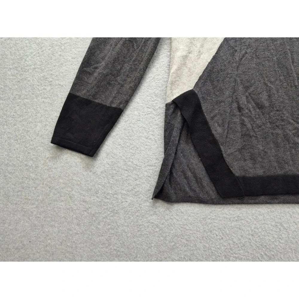 Context Women Sweater XL Multicolor Cowl Neck Long Sleeve‎ Pullover Outdoor