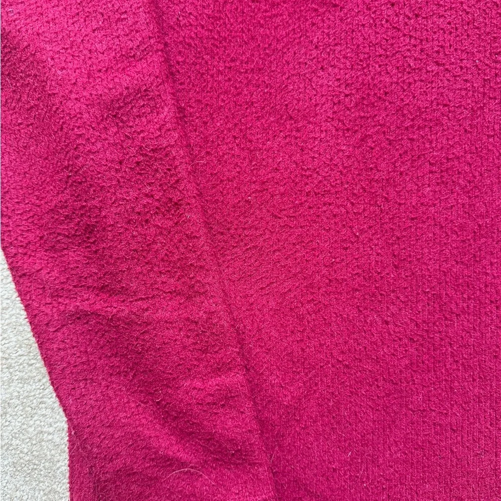 Anthro Oversized Mock Neck Sweater