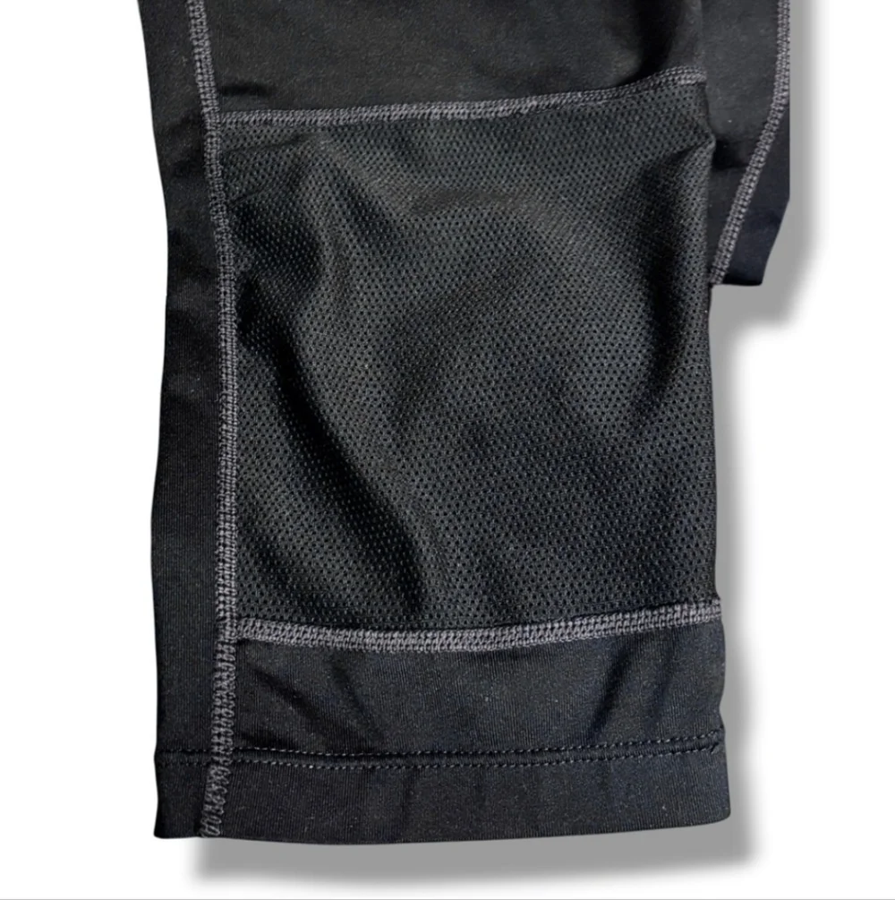 NIKE RUNNING DRI-Fit Black Capri Leggings Size Large