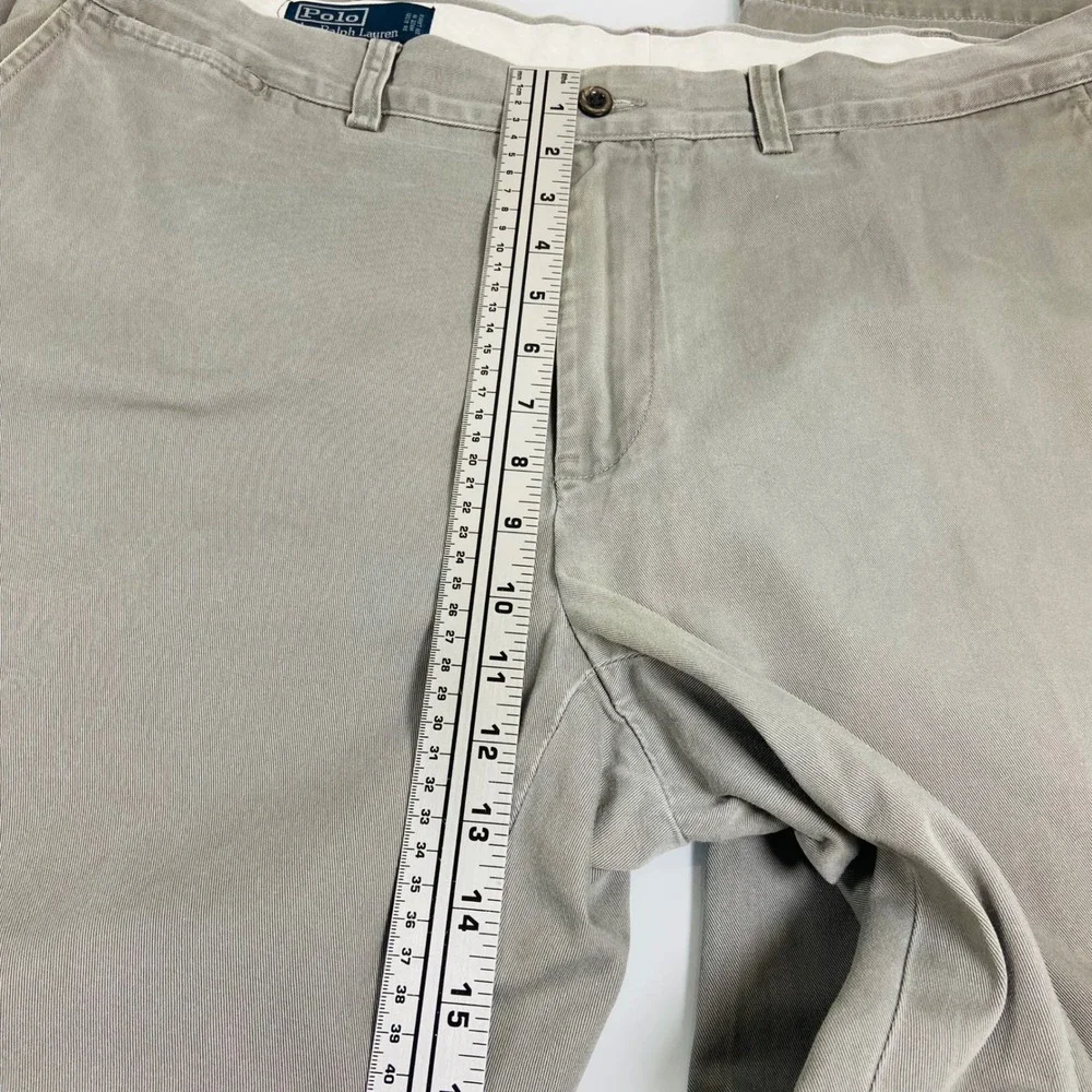 Polo Ralph‎ Lauren Preston Pants Men's 40x32(ACT31) Cotton Casual Chino Taupe
