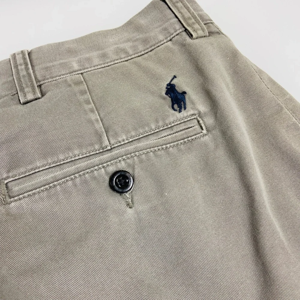 Polo Ralph‎ Lauren Preston Pants Men's 40x32(ACT31) Cotton Casual Chino Taupe