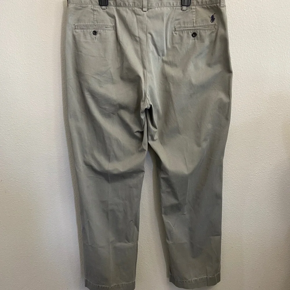 Polo Ralph‎ Lauren Preston Pants Men's 40x32(ACT31) Cotton Casual Chino Taupe