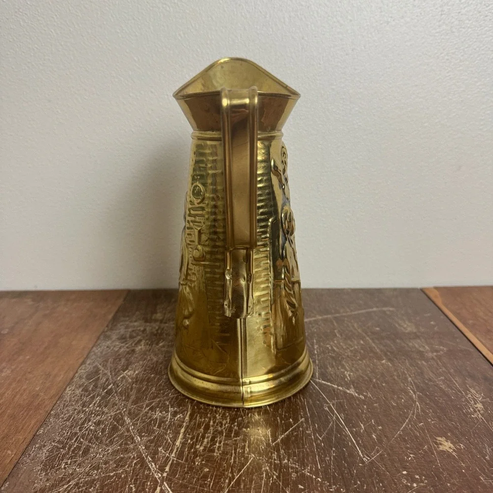 Vintage brass metal