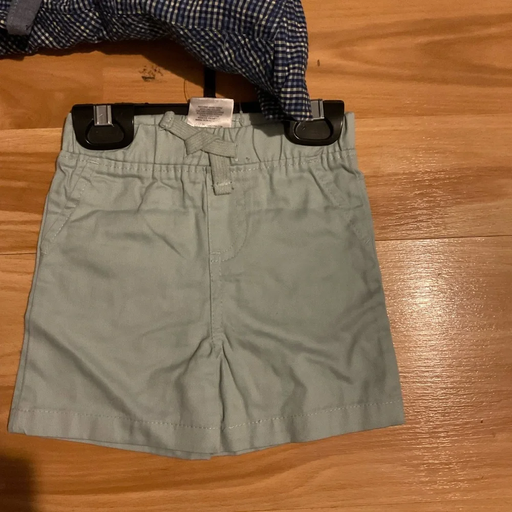 Ben Sherman Navy‎ Checkered Baby Outfit