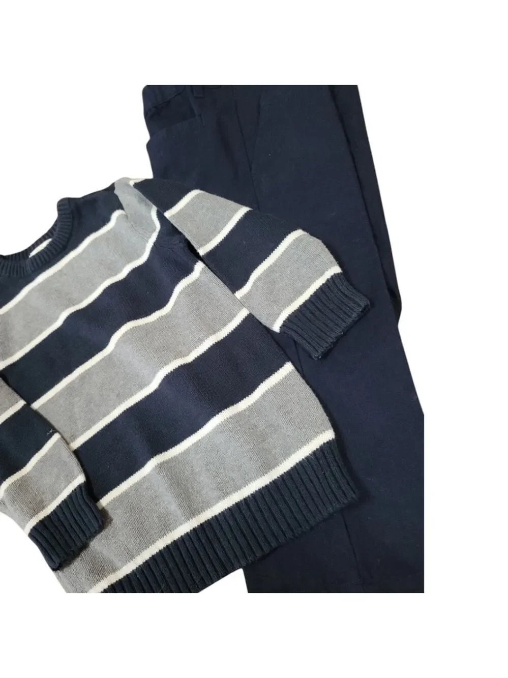 Children's Place 4T Sweater + School Pants Outfit