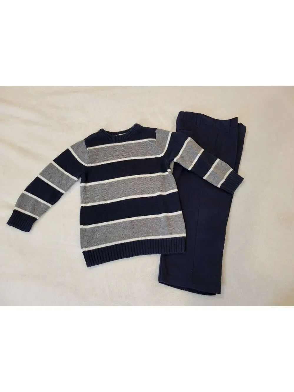 Children's Place 4T Sweater + School Pants Outfit