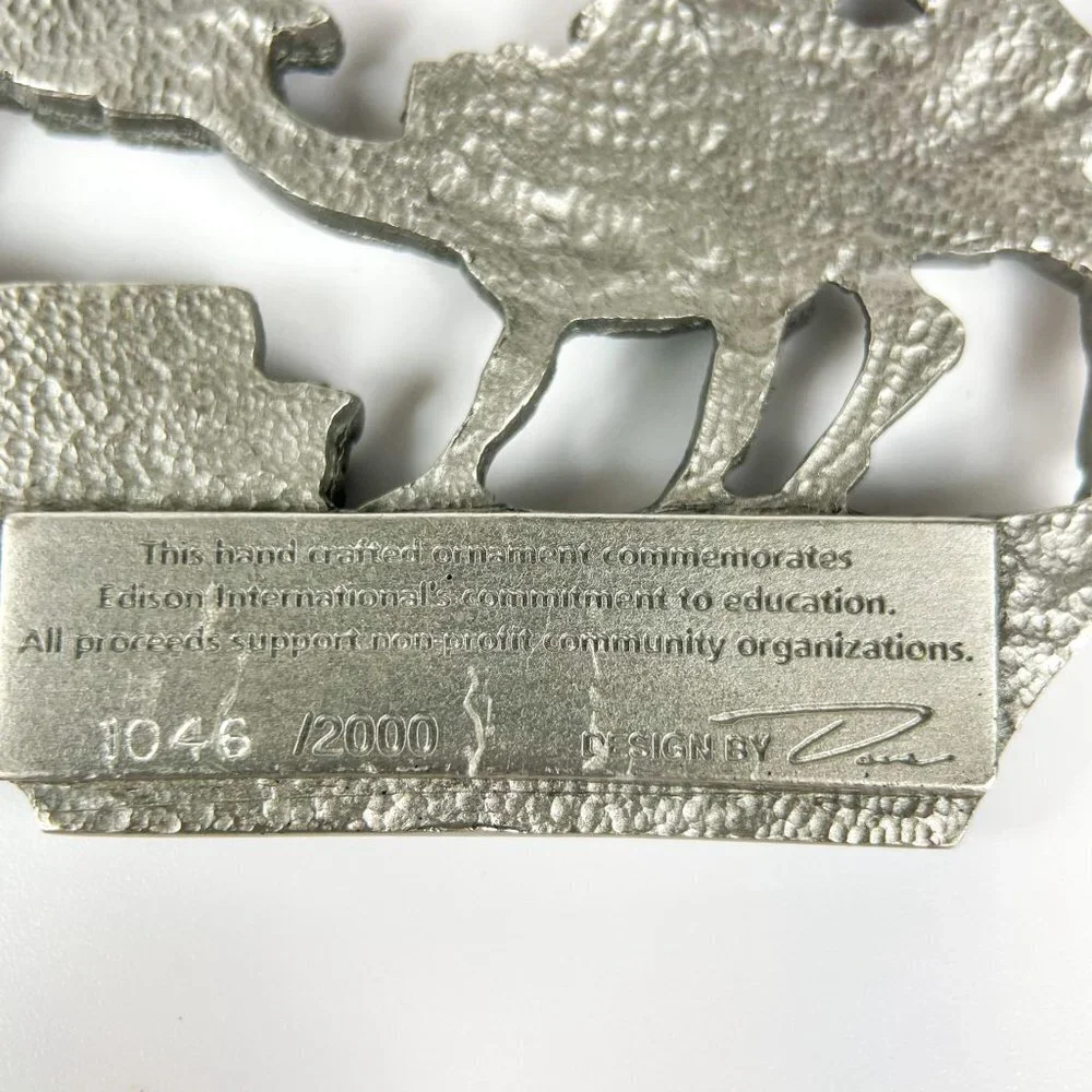 Edison International Rose Float Commemorative Ornament 1998