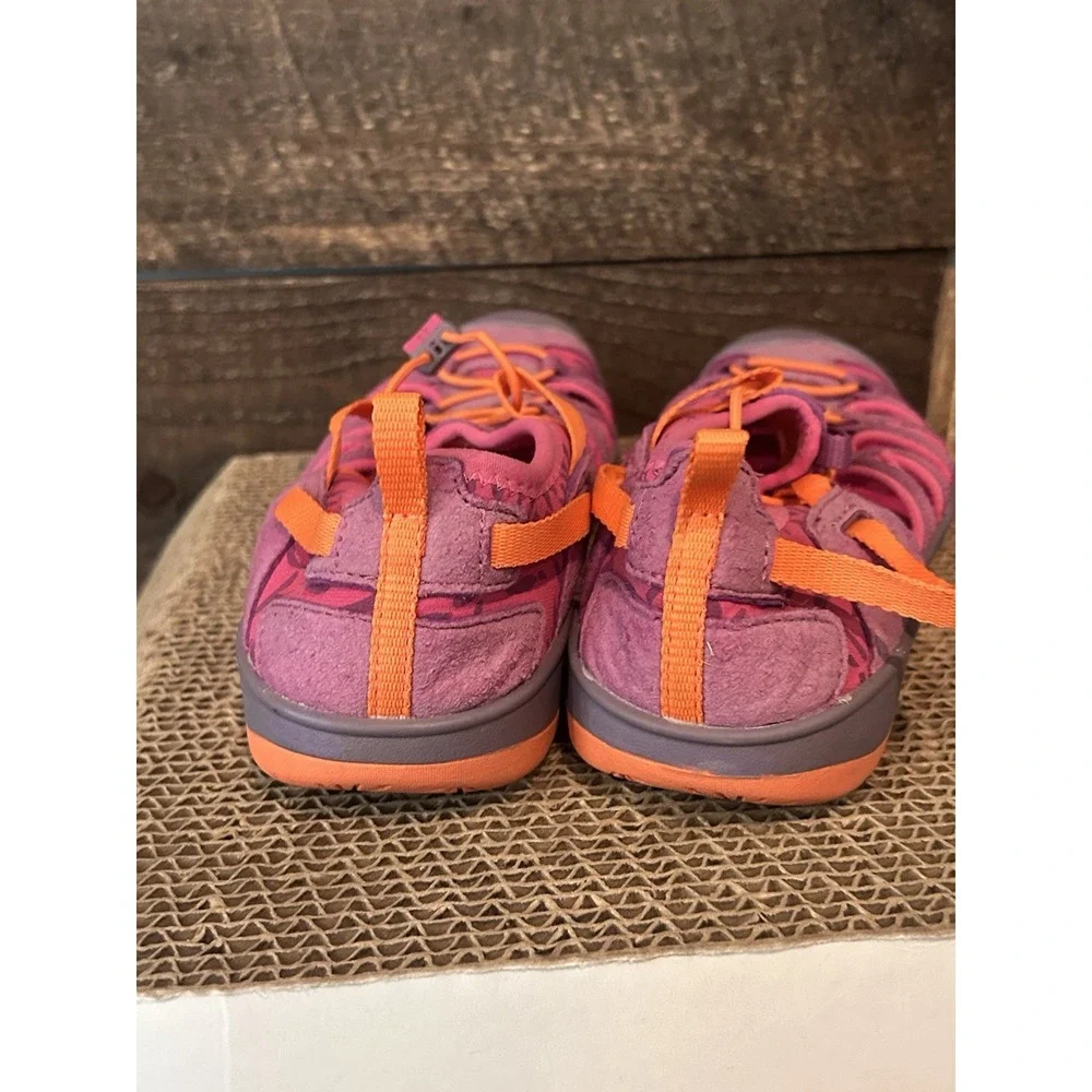Keen‎ Moxie Sandals Purple /Orange Washable Shoes 5  Girls