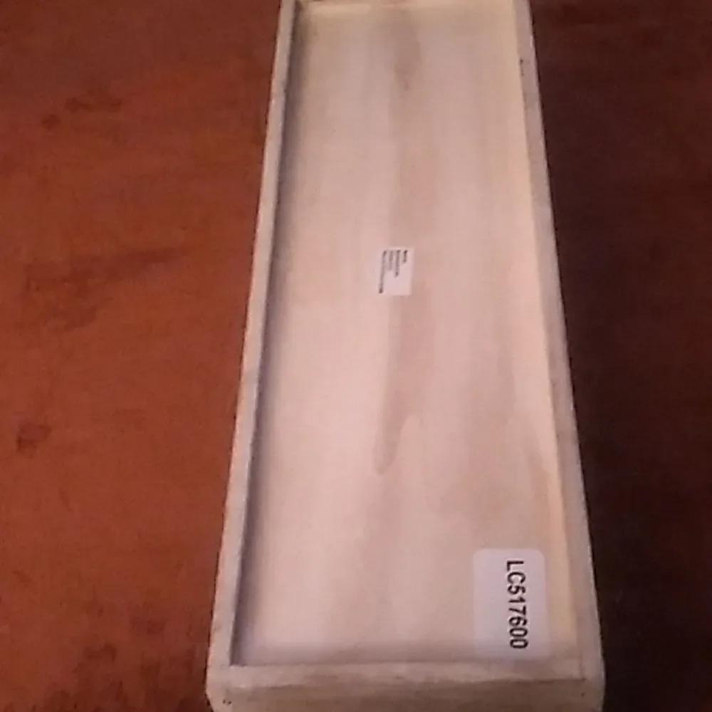 Wooden Box with Handles
