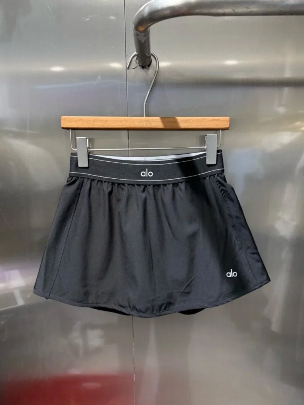 ALO Yoga Black Mini Skirt