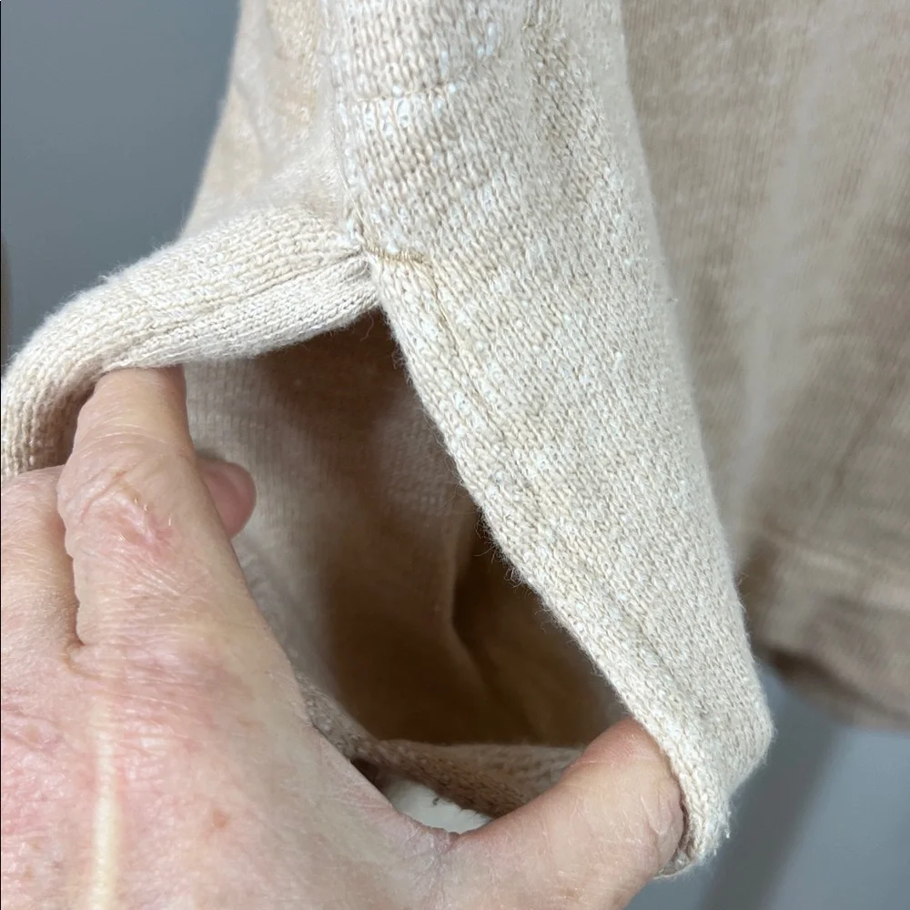 J. Crew cozy cream