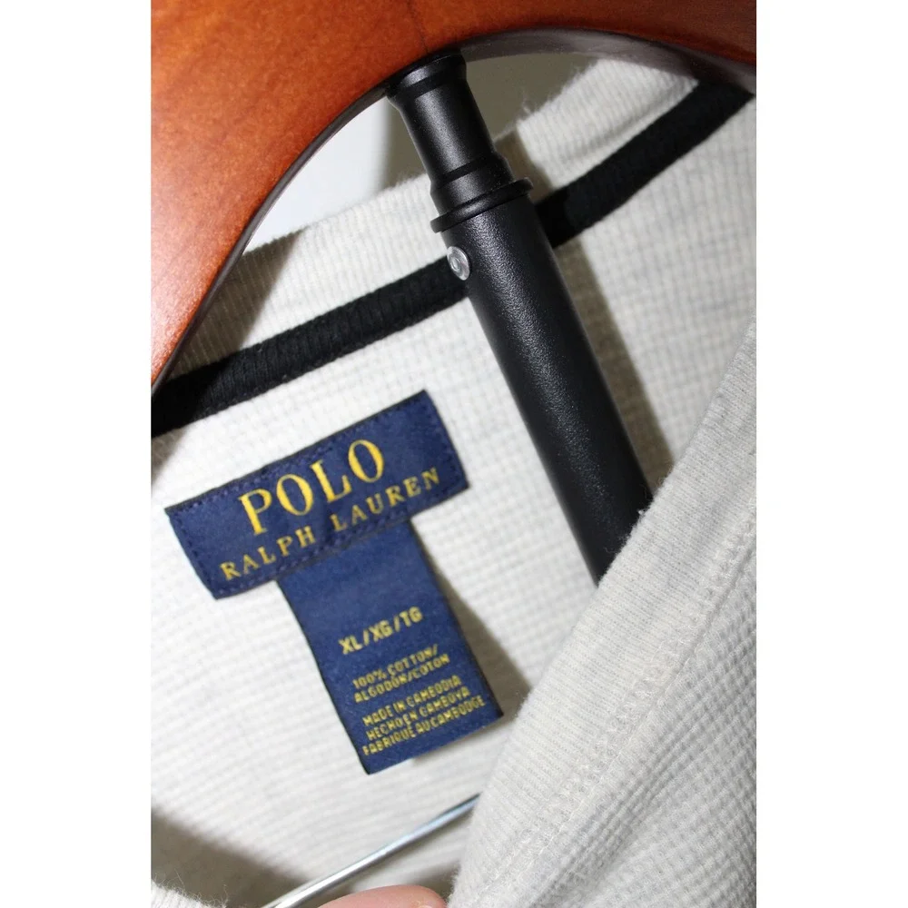 Polo Ralph Lauren lounging grey hemline