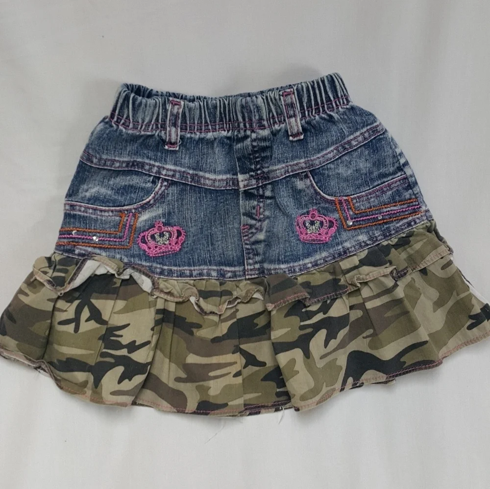 N/A jeans skirt
