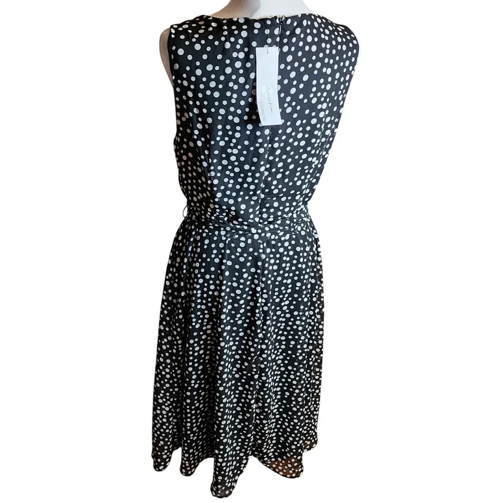 NY Collection polka dot