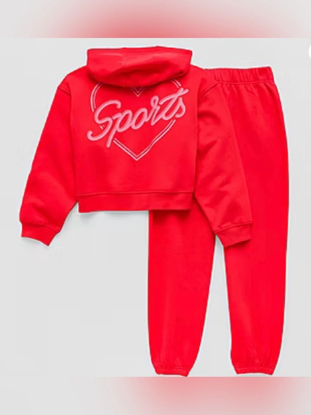 Xersion Fleece Little Girls 2-pc. Pant Set.