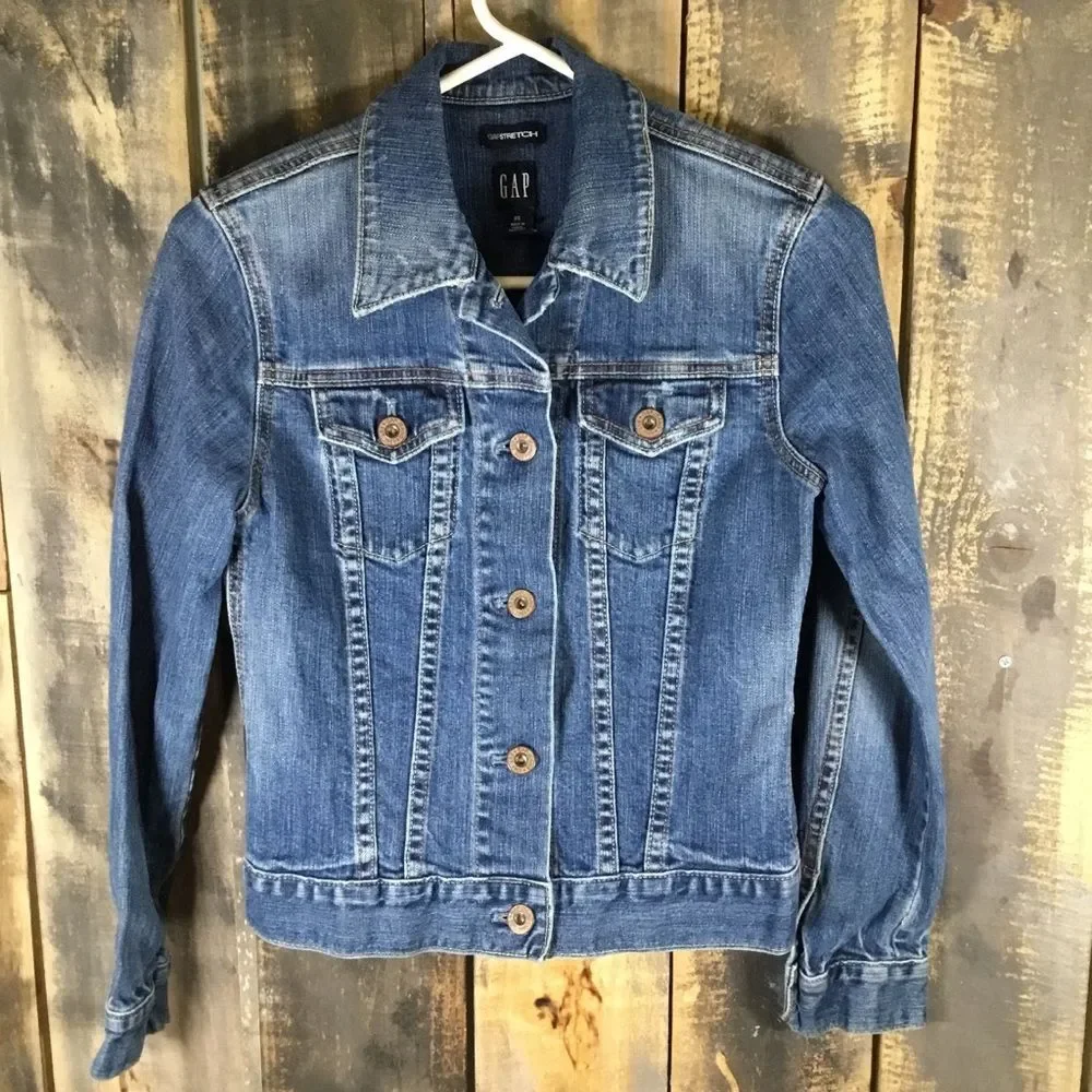 Gap denim jacket women’s XS