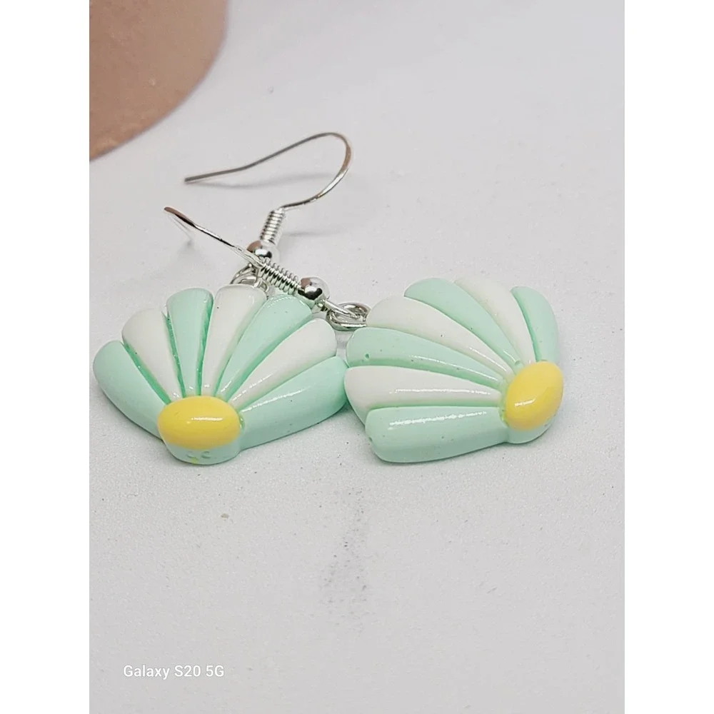 Handmade pastel seashell