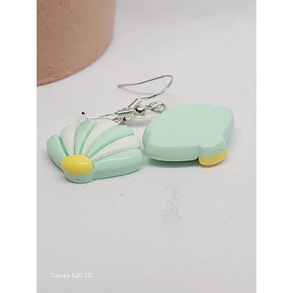 Handmade pastel seashell