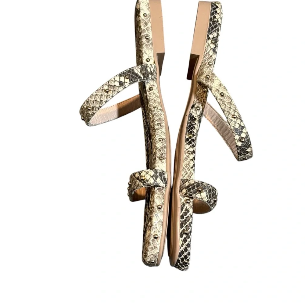 AGL SNAKESKIN STUDS‎ SANDALS