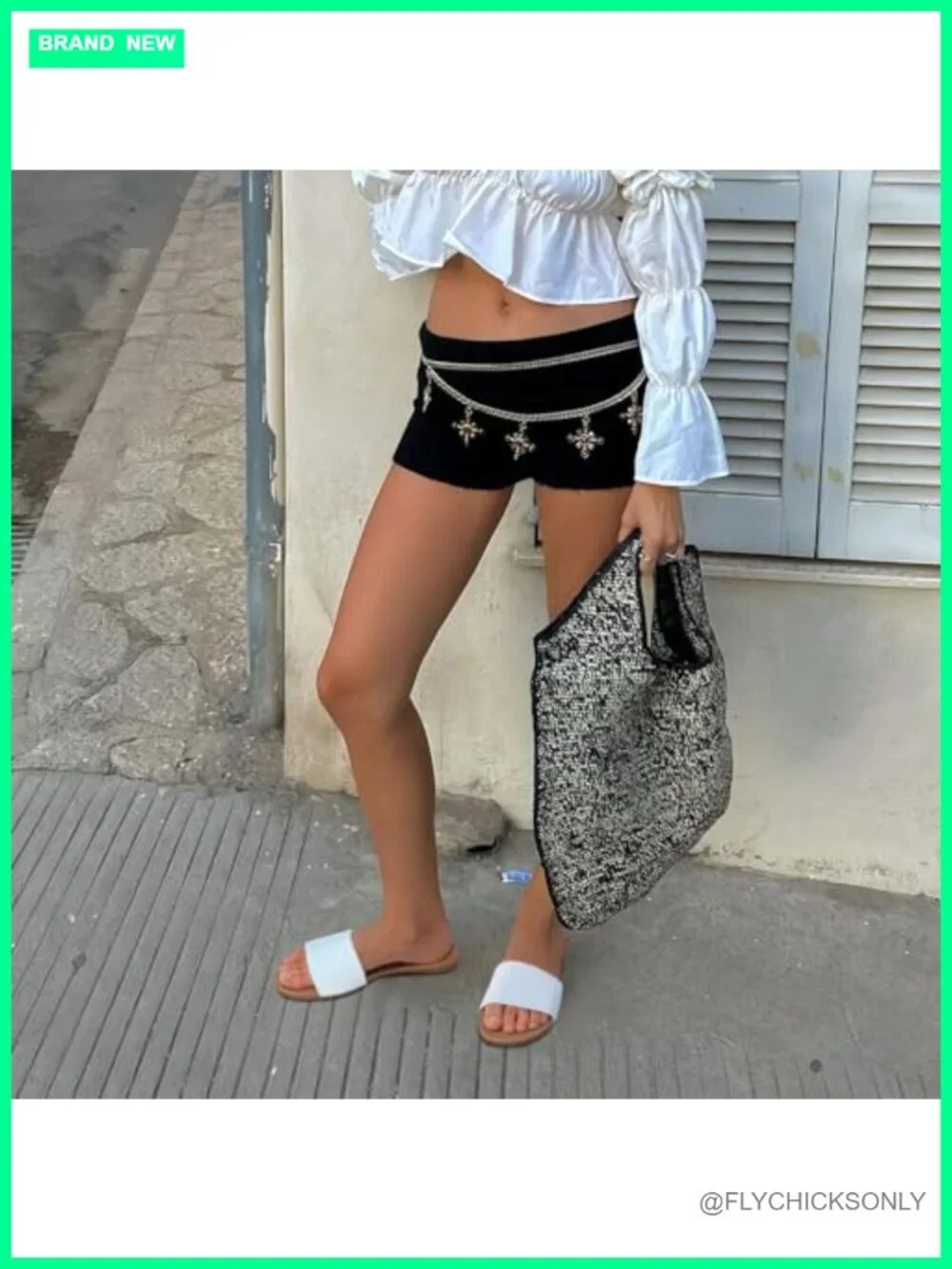 Women's Slide Sandals Fashion Round Toe Classic Single Strap Slippers Summer