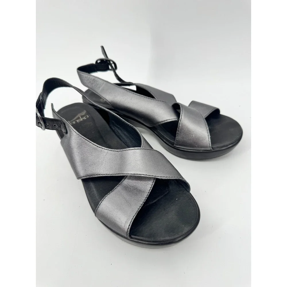 Dansko adjustable pewter