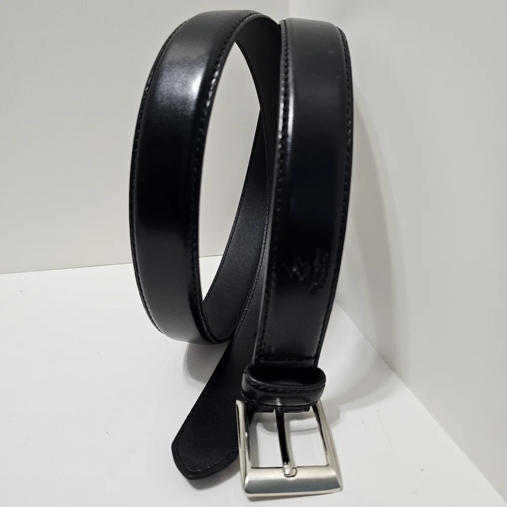 Beverly Hills Polo Club Men's Black Belt Sz 38