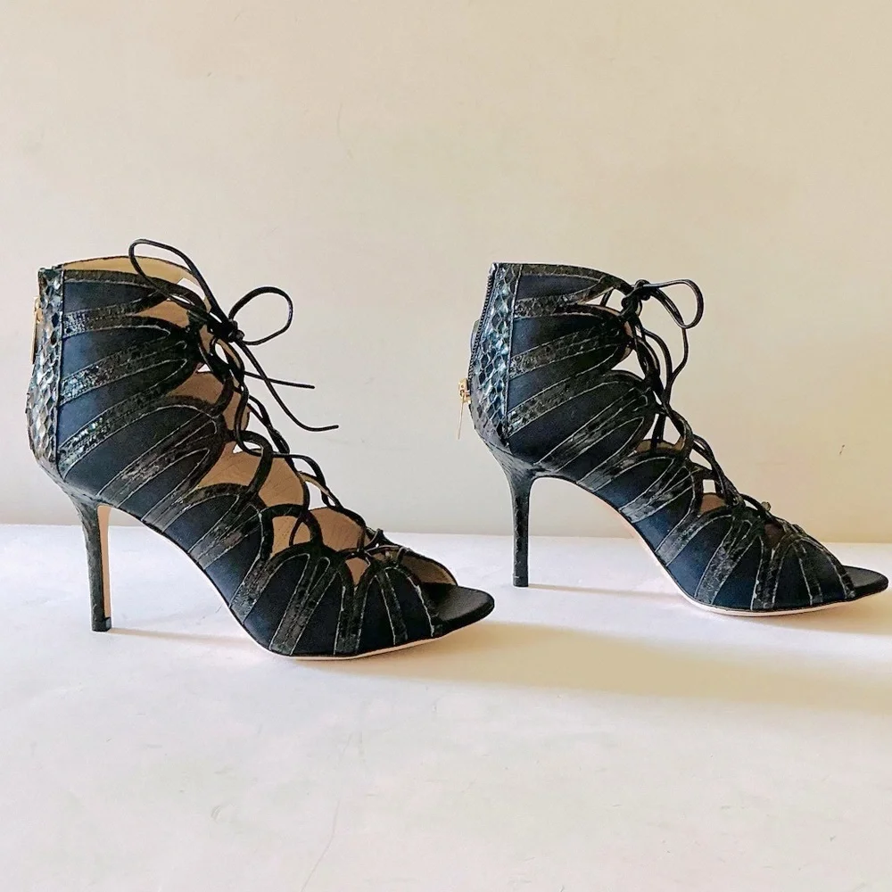 Jimmy Choo excellent gold