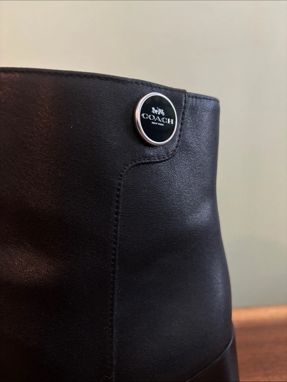Coach support ankle boots