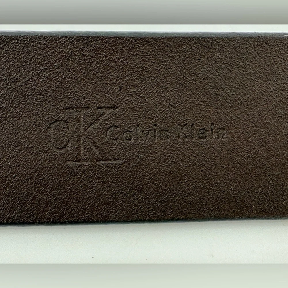Calvin‎ Klein Dark Brown Leather Belt 40