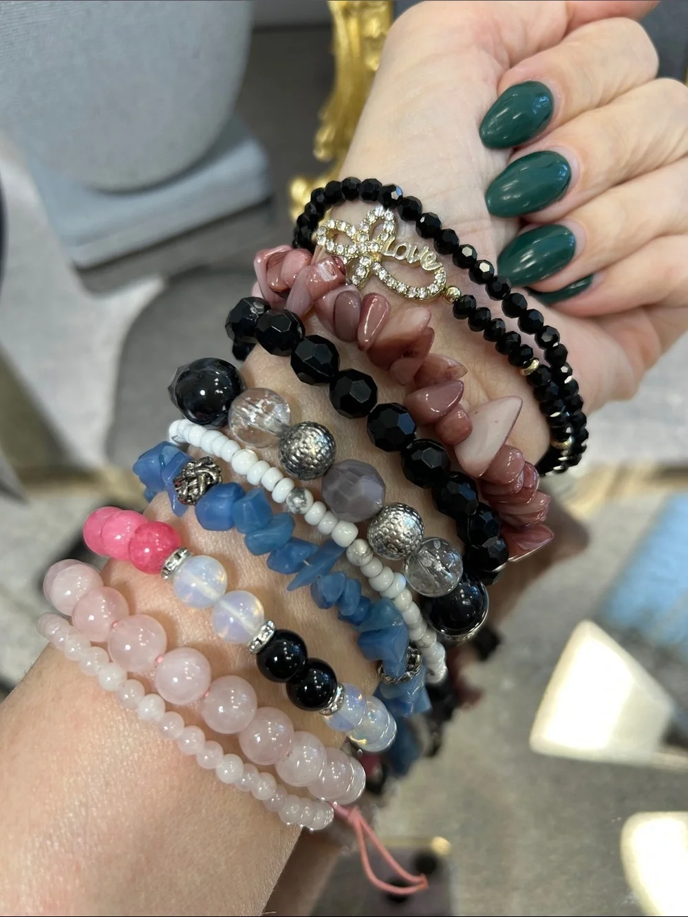 N/A chic stackable