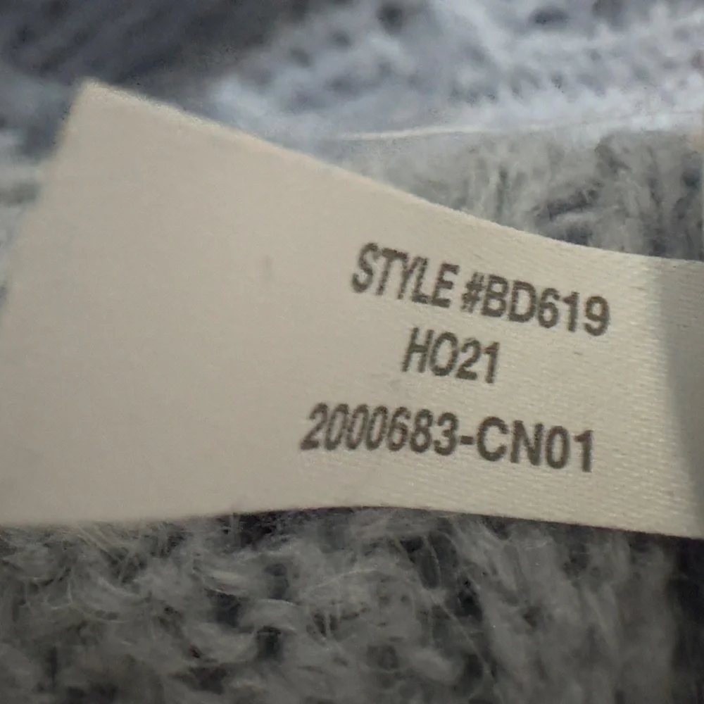 J.Crew | NWOT Light Blue Alpaca Wool Blend Cable Knit Sweater (Size S)