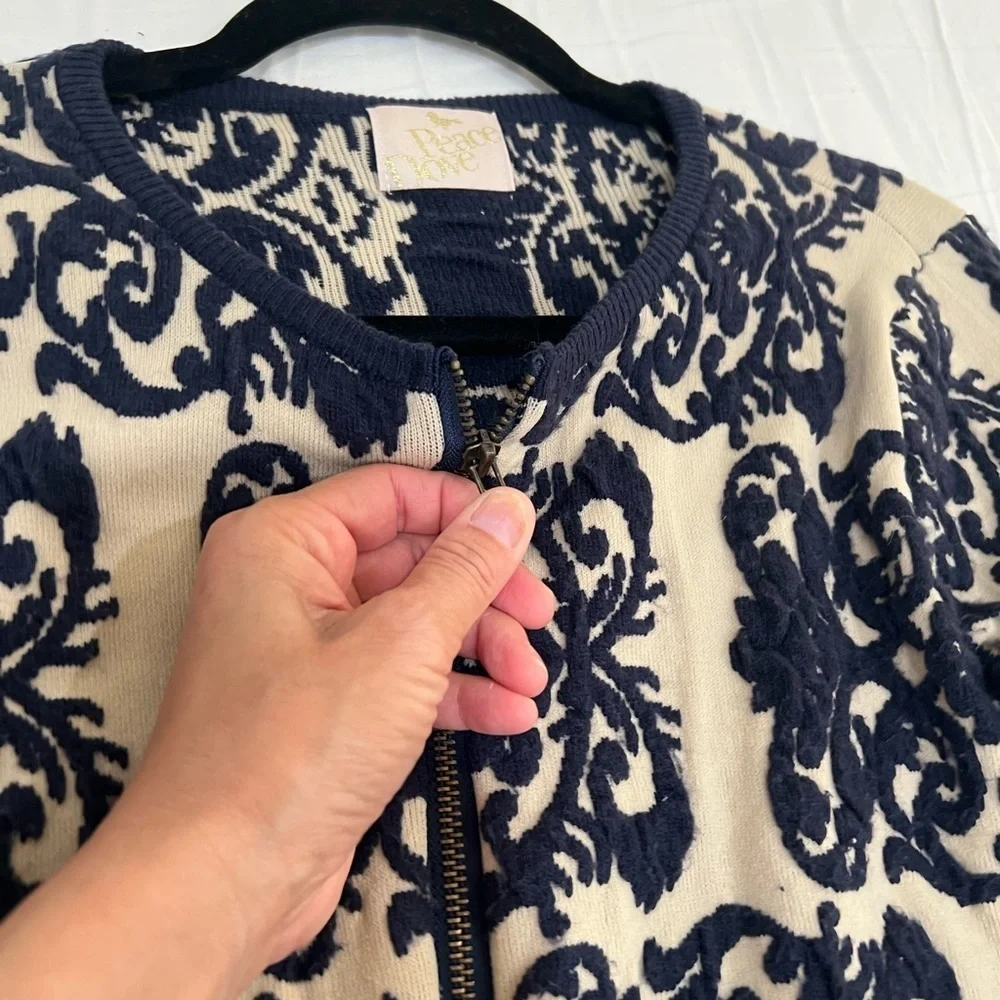🌻🌿💫🍃 🌟🌱Cardigan sweater with zippered front