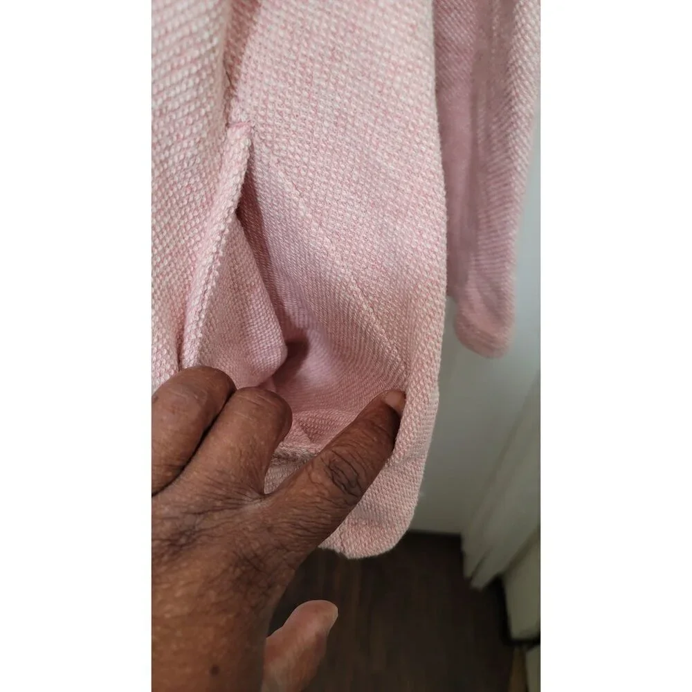 Gap Maternity Nursing Womens Cozy‎ Pink Snap-Button Sweater Jacket Size L