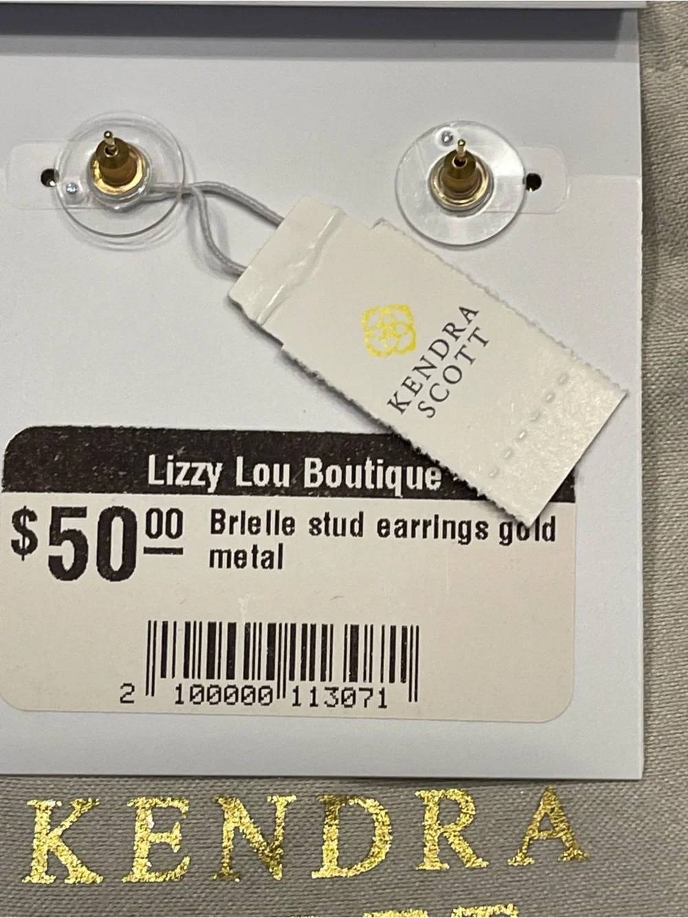Kendra Scott polished scott