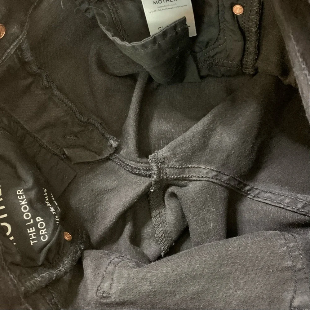 Mother Womens black the looker crop devil in the making 26