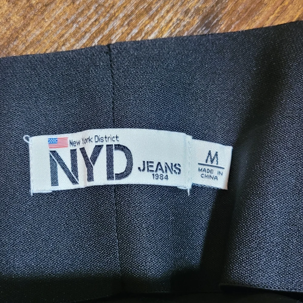 NYD Jeans Black Tailored Pants