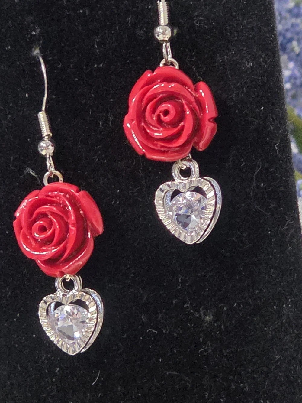 Hand Crafted delicate red