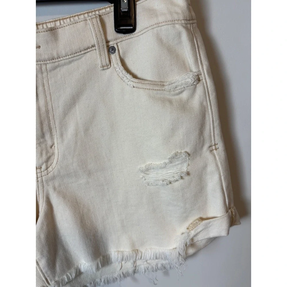 aerie denim shorts