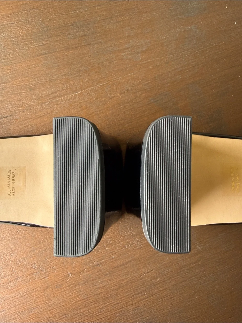 Gianni Bini Stacilie Patent Slide Mules