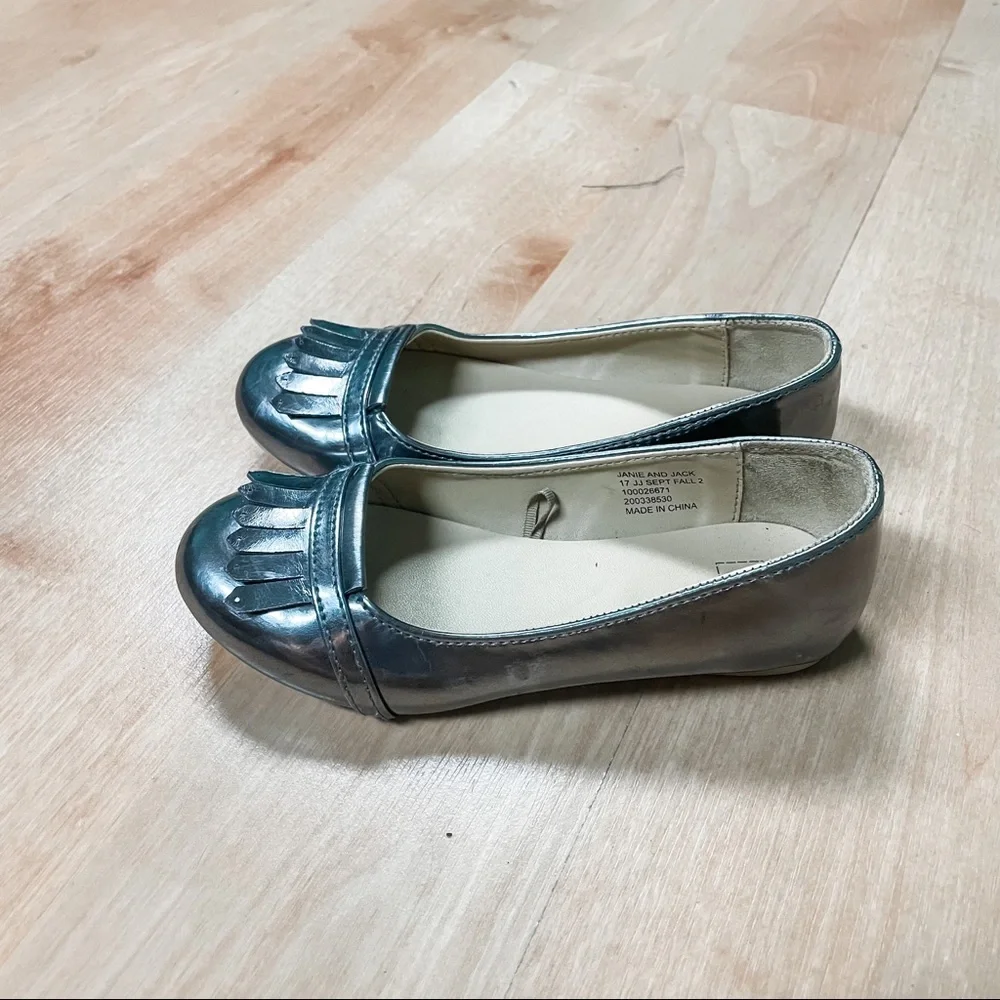 Janie and Jack girls metallic