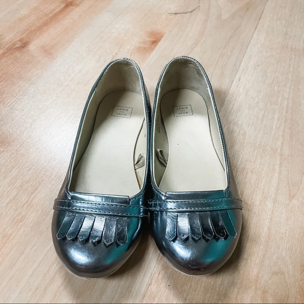 Janie and Jack girls metallic